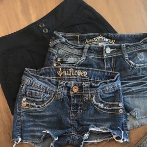 Shorts lot, size 0